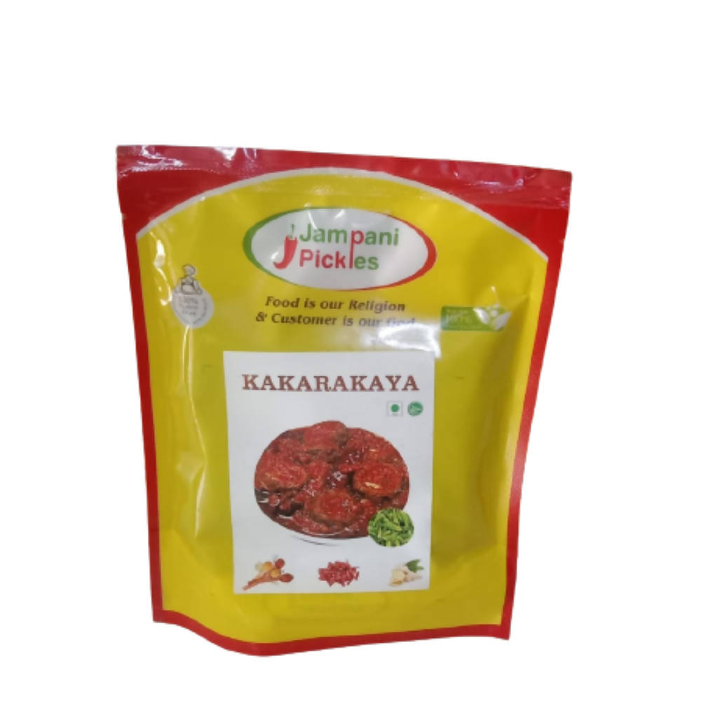 Jampani Pickles Kakarakaya / Bitter Melon Pickle - 450 gms